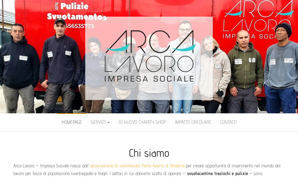 ARCA LAVORO - IMPRESA SOCIALE - Startupeasy