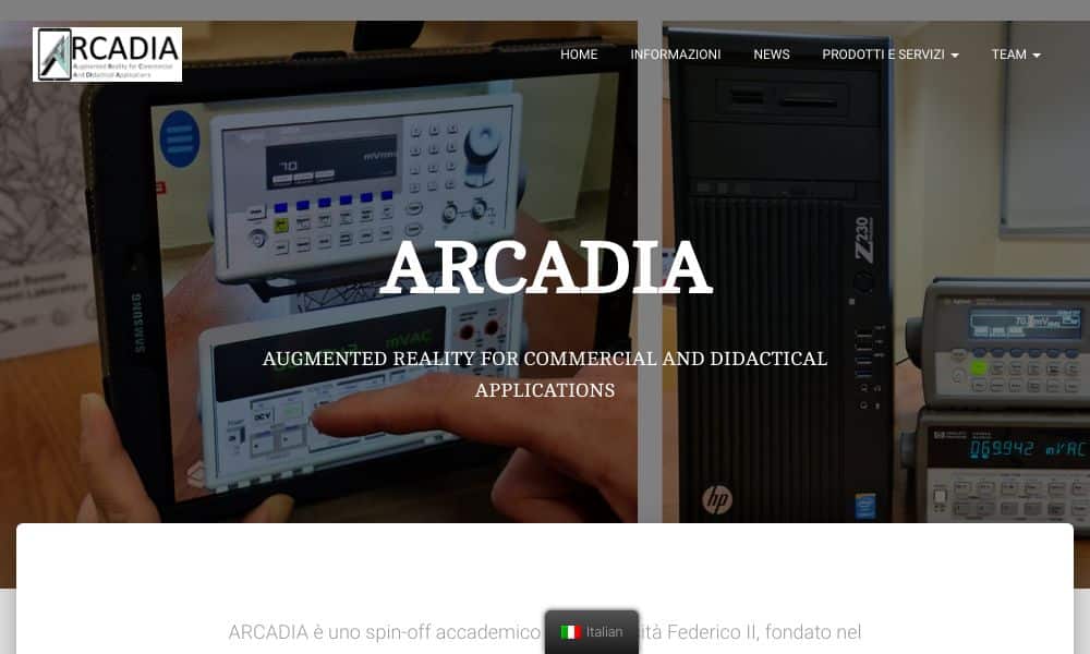 AUGMENTED REALITY FOR COMMERCIAL AND DIDACTICAL APPLICATIONS (ARCADIA) - Startupeasy