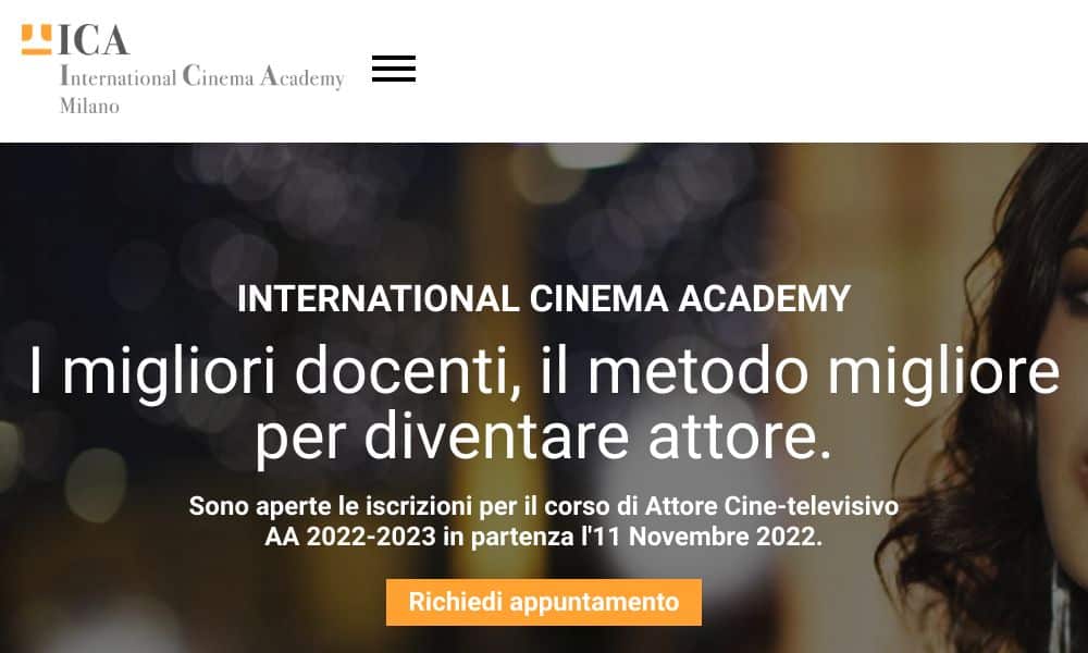 INTERNATIONAL CINEMA ACADEMY - Startupeasy