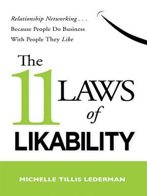 The 11 Laws of Likability - Michelle Tillis Lederman