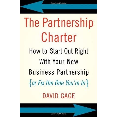 The Partnership Charter - David Gage